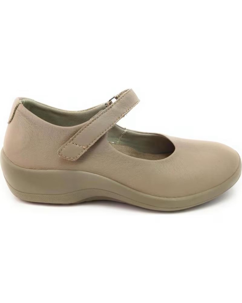 Woman Flat shoes ARCOPEDICO THY LICRA TAUPE