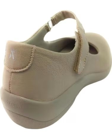Woman Flat shoes ARCOPEDICO THY LICRA TAUPE