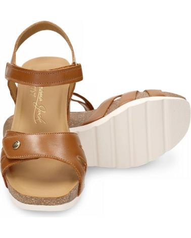 Sandalias de Mujer PANAMA JACK ROMY B1 NAPA MARRN MARRóN