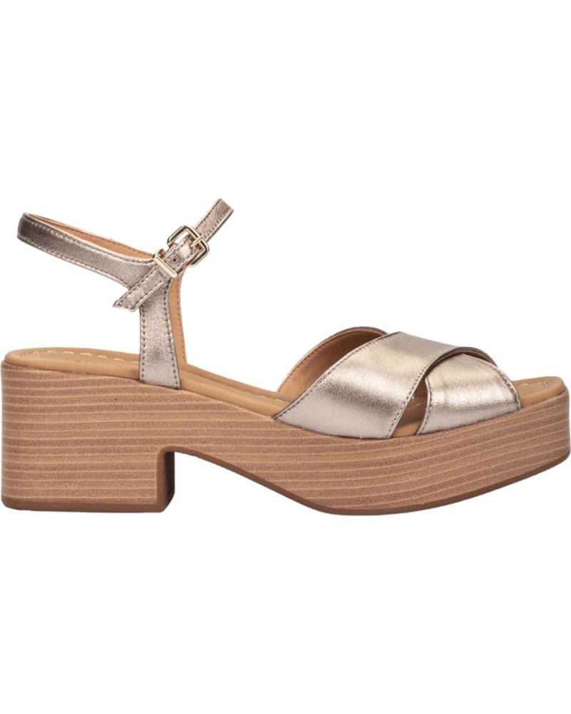 Woman Sandals PEDRO MIRALLES SANDALIA METAL HUMO GOLD