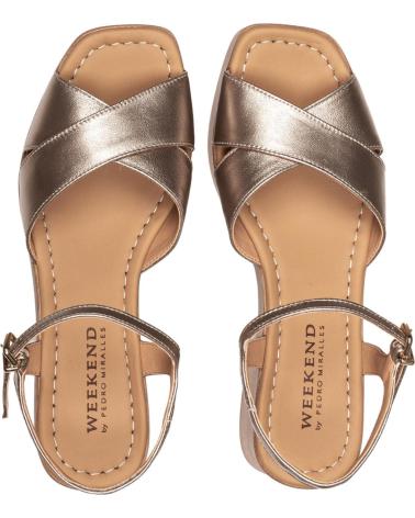 Woman Sandals PEDRO MIRALLES SANDALIA METAL HUMO GOLD