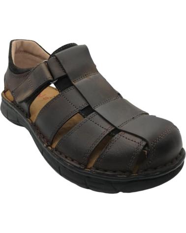 Sandalias de Hombre ZEN SANDALIA HOMBRE PIEL 678259 MARRON