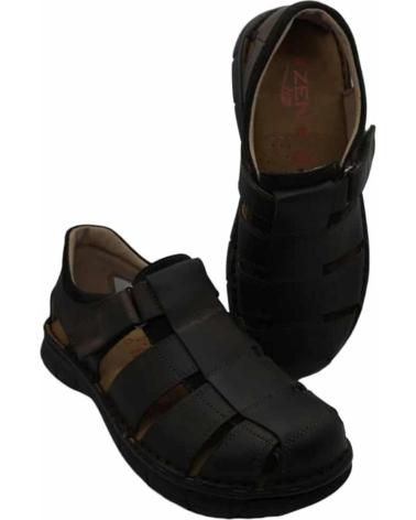 Sandalias de Hombre ZEN SANDALIA HOMBRE PIEL 678259 MARRON