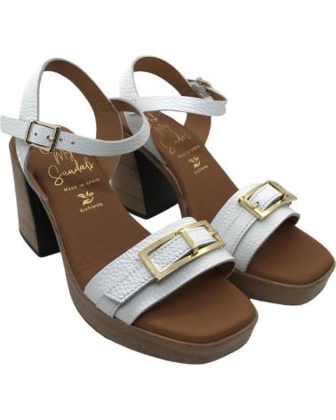 Sandali per Donna OH MY SANDALS SANDALIA PLATAFORMA MUJER JOANA 5397 BLANCO