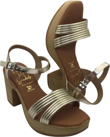 Sandali per Donna OH MY SANDALS SANDALIA PLATAFORMA MUJER 5392 CHAMPAN