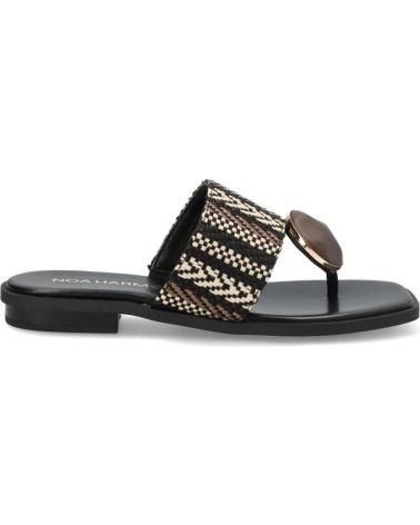 Sandali per Donna NOA HARMON SANDALIAS PLANAS 9226 MUJER MARRON MARRóN