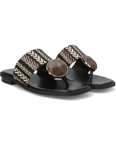 Sandali per Donna NOA HARMON SANDALIAS PLANAS 9226 MUJER MARRON MARRóN