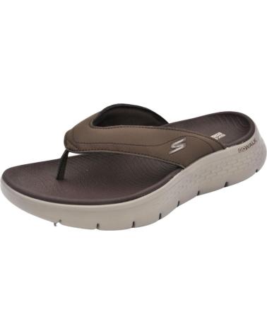 Zehansandalen für Herren SKECHERS - SANDALIA DE DEDO PARA HOMBRE GO WALK™ FLEX SAND CHOC
