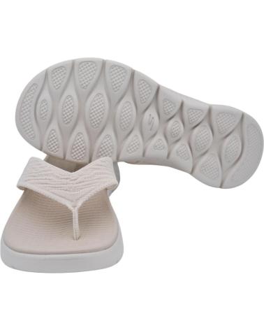 Zehansandalen für Damen und Mädchen SKECHERS - SANDALIAS DE DEDO PARA MUJER GO WALK SANDAL - S NAT