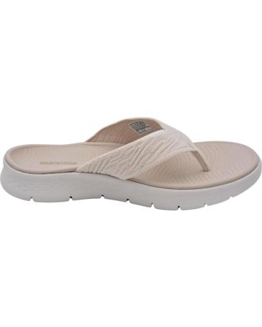 Zehansandalen für Damen und Mädchen SKECHERS - SANDALIAS DE DEDO PARA MUJER GO WALK SANDAL - S NAT