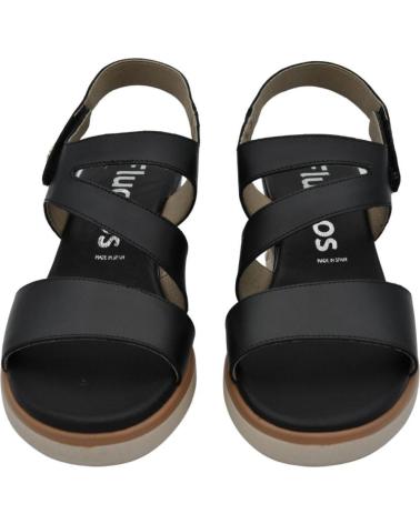 FLUCHOS SANDALIAS DE MUJER SMASH F1973 NEGRO