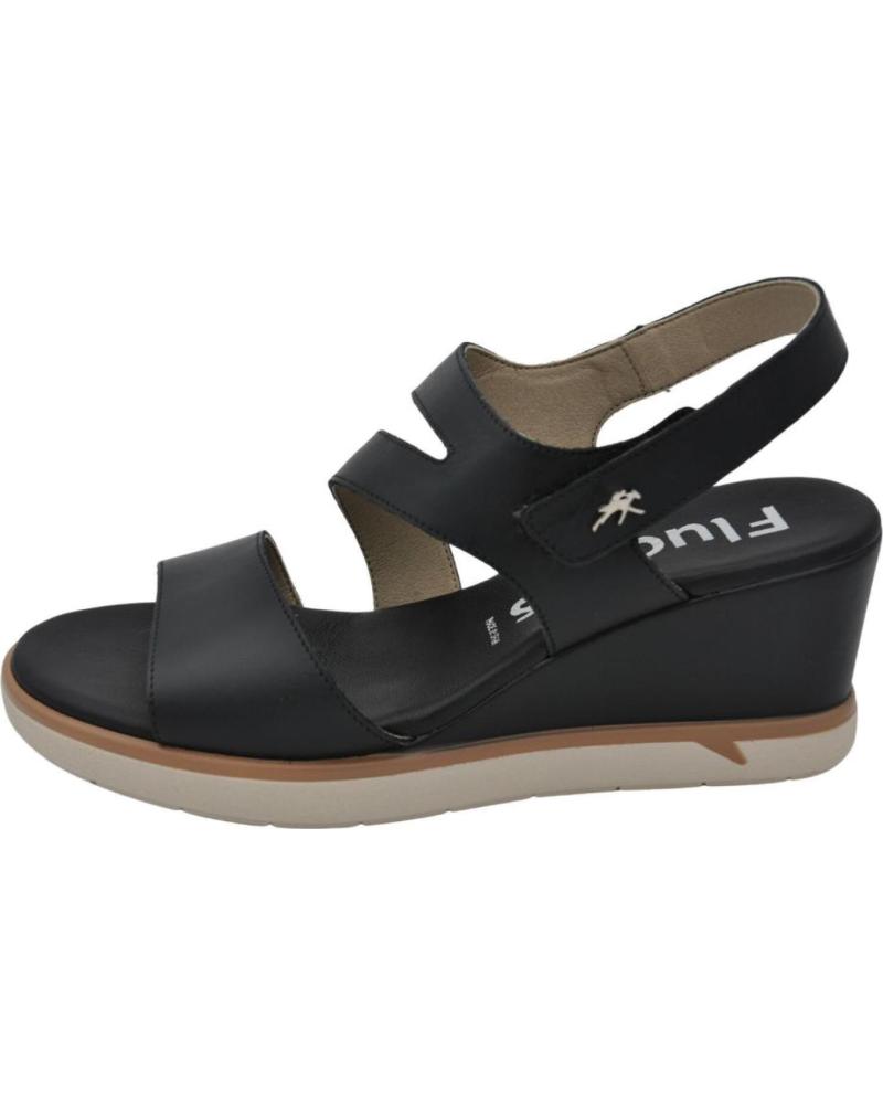 FLUCHOS SANDALIAS DE MUJER SMASH F1973 NEGRO