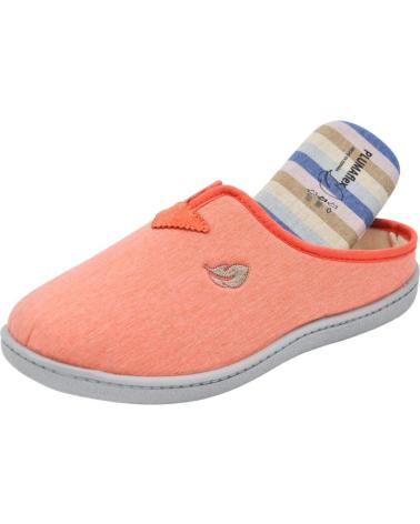 Woman House slipers ROAL - ZAPATILLAS DE HOGAR FABRICADO EN ALGODON PLANTILLA TEJA