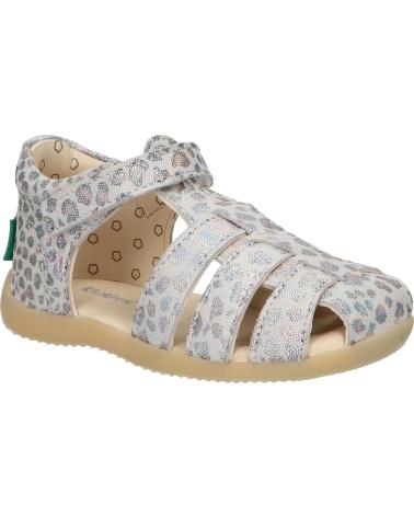Sandali per Bambina KICKERS 895394-10 BIGFLO 113 BEIGE LEOPARD