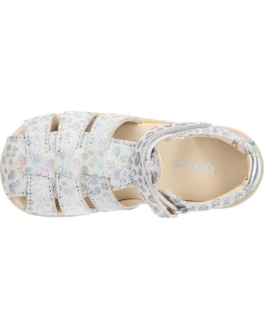 Sandali per Bambina KICKERS 895394-10 BIGFLO 113 BEIGE LEOPARD