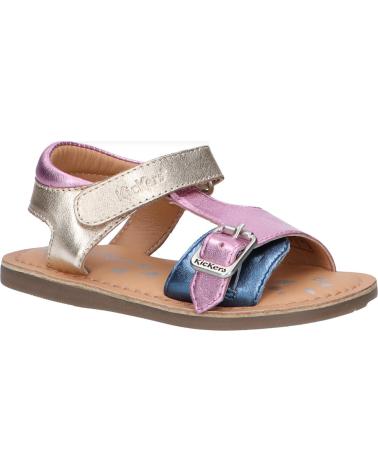 Sandalias de Niña KICKERS 927302-10 DIAZZ 113 BEIGE MARINE