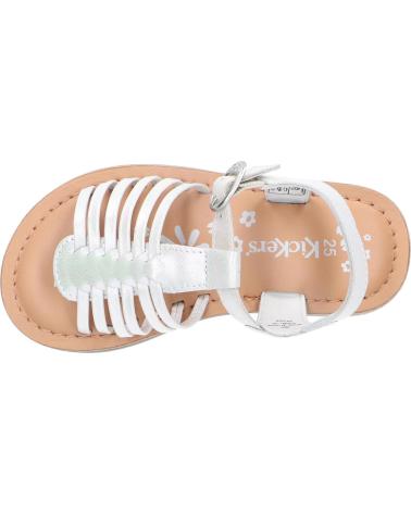  de  kickers 959981-30 PREMSLIM 33 BLANC IRISE