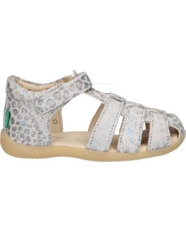 Sandalias de Niña KICKERS 895394-10 BIGFLO 113 BEIGE LEOPARD
