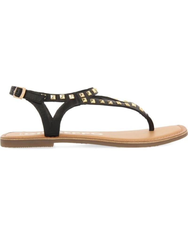 Zapatos de Mujer GIOSEPPO SANDALIAS PLANSA TRILBY 71770 NEGRO