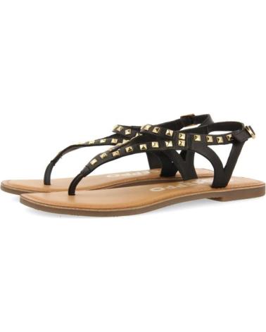 Zapatos de Mujer GIOSEPPO SANDALIAS PLANSA TRILBY 71770 NEGRO