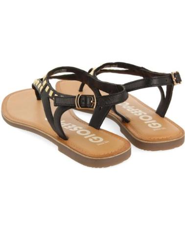 Zapatos de Mujer GIOSEPPO SANDALIAS PLANSA TRILBY 71770 NEGRO