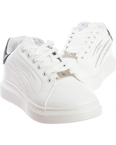 Man Trainers PLEIN SPORT ZAPATILLAS DEPORTIVAS SIPS1500 HOMBRE BLANCO-NEGRO