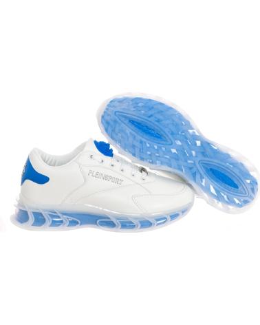 Man Trainers PLEIN SPORT ZAPATILLAS DEPORTIVAS SIPS1505 HOMBRE BLANCO-AZUL