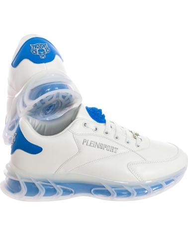 Man Trainers PLEIN SPORT ZAPATILLAS DEPORTIVAS SIPS1505 HOMBRE BLANCO-AZUL