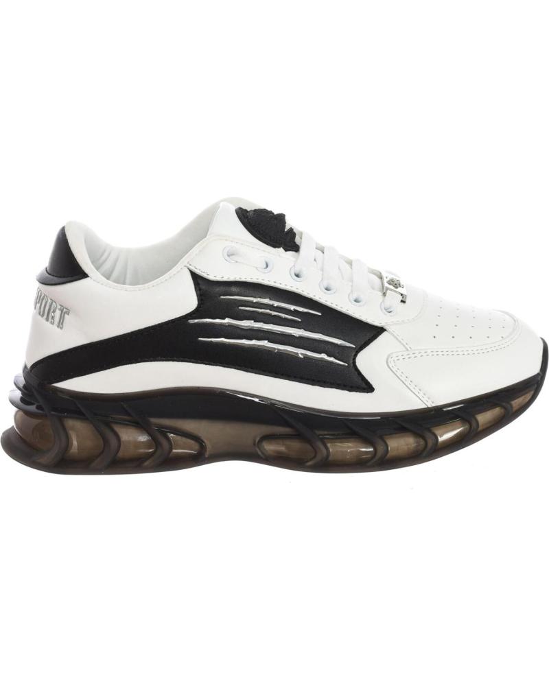 Deportivas de Hombre PLEIN SPORT ZAPATILLAS DEPORTIVAS SIPS1510 HOMBRE BLANCO-NEGRO