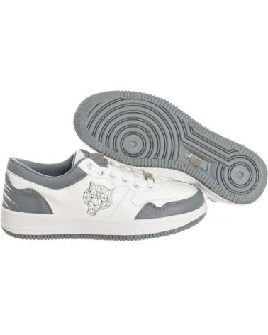 Deportivas de Hombre PLEIN SPORT ZAPATILLAS DEPORTIVAS SIPS1512 HOMBRE BLANCO-GRIS