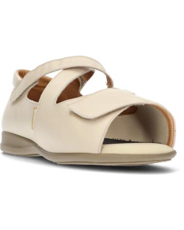 Sandali per Donna CALZAMEDI ZAPATO DIABETICO 0763 BEIGE
