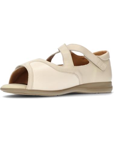 Sandali per Donna CALZAMEDI ZAPATO DIABETICO 0763 BEIGE