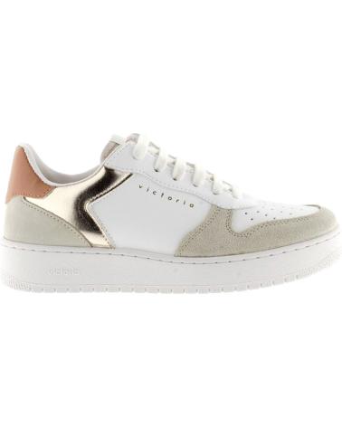 Sportivo per Donna e Uomo VICTORIA SNEAKERS 1258247 BASSE MADRID BEIGE