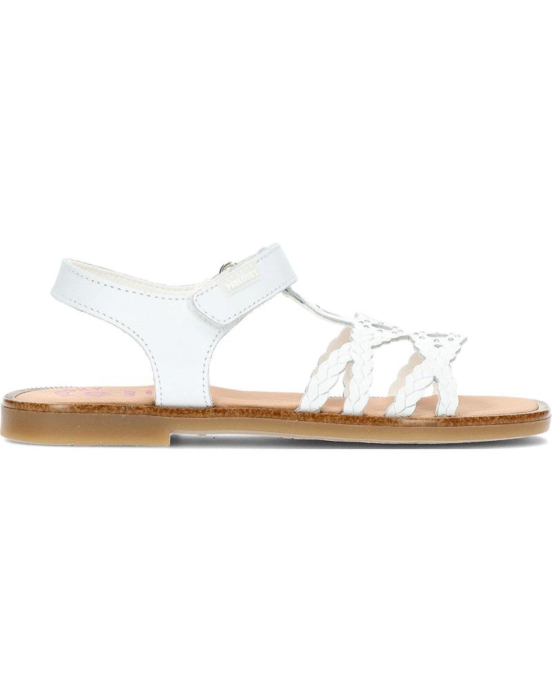 Sandalen für Mädchen PABLOSKY SANDALIA TRENZA 427500 BLANCO