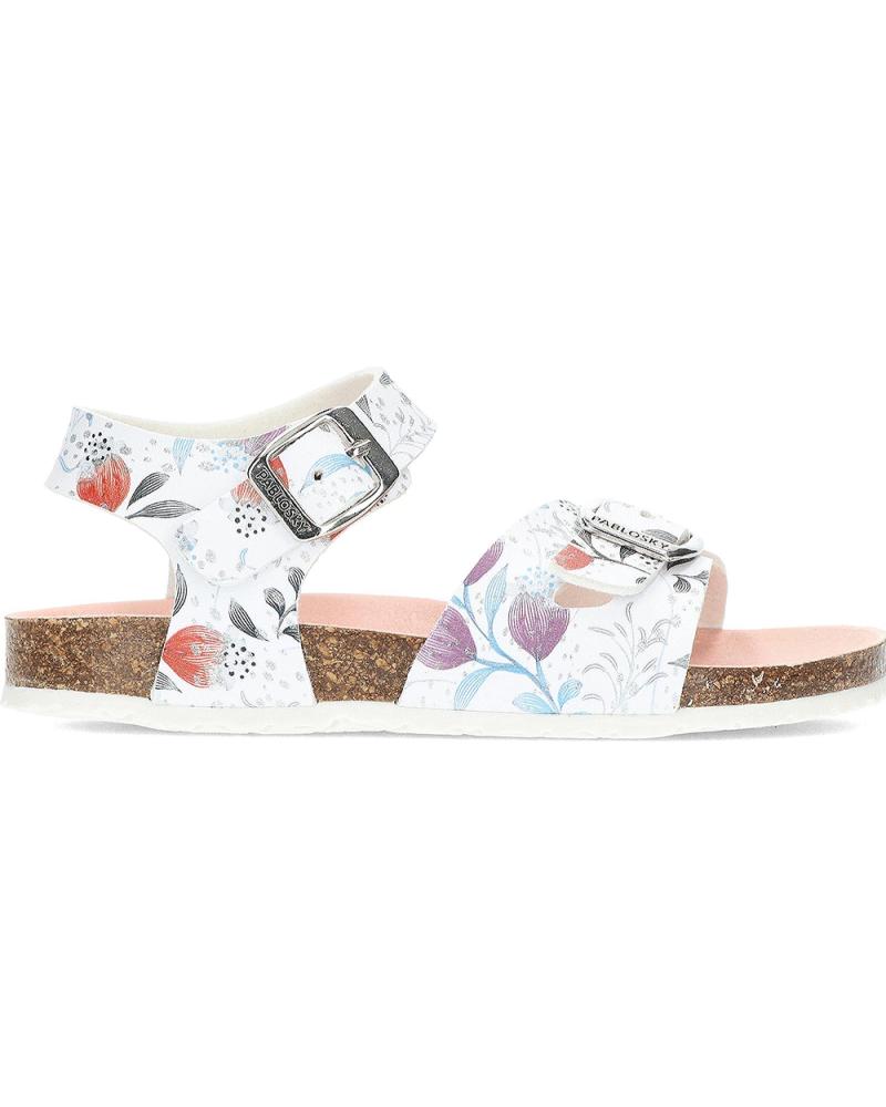 Sandálias de Menina PABLOSKY SANDALIA TULIPAN 428500 BLANCO