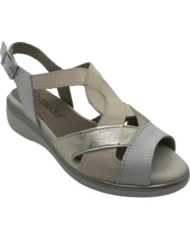 Woman Sandals PITILLOS SANDALIA MUJER 5594 CREMA