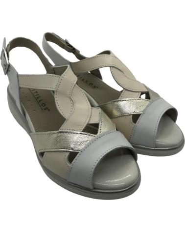 Woman Sandals PITILLOS SANDALIA MUJER 5594 CREMA
