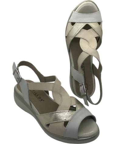 Woman Sandals PITILLOS SANDALIA MUJER 5594 CREMA
