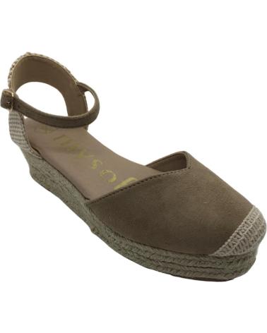 Sandales pour Femme MYSOFT SANDALIA ESPARTENA MUJER 24M129 TAUPE