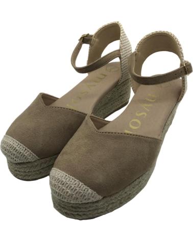 Sandales pour Femme MYSOFT SANDALIA ESPARTENA MUJER 24M129 TAUPE