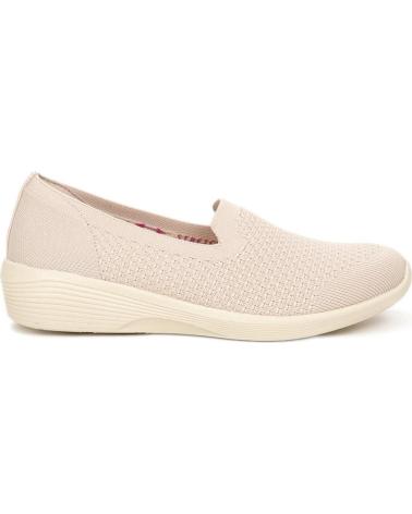 Esportes  de Mulher SKECHERS SNEAKERS 158761 BEIGE NAT