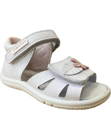 Sandali per Bambina TITANITOS L670IRINA190006 BLANCO