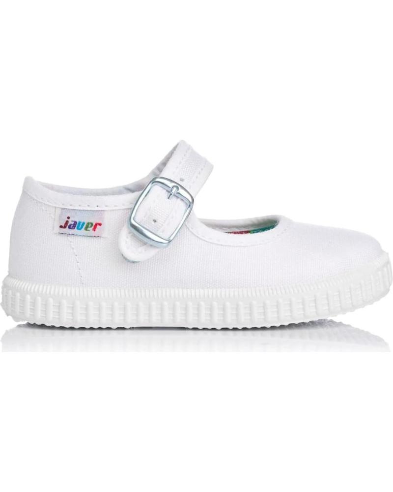 Sportif-De-Niña-JAVER-MERCEDES-LONA-62-BLANCO