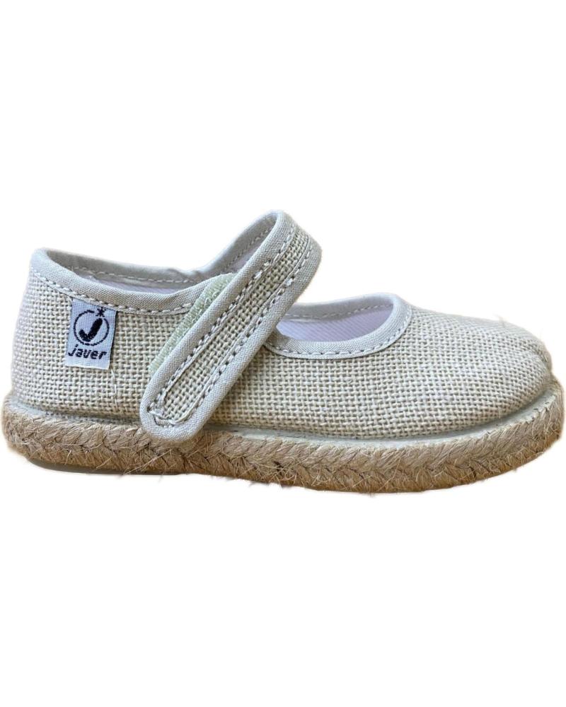 Sportif-De-Niña-JAVER-MERCEDES-LINO-133-BEIGE