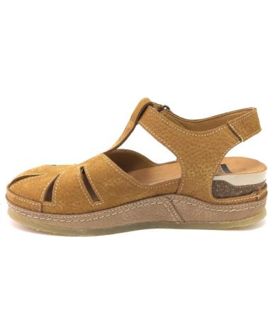 Sandalias de Mujer ON FOOT CYNARA 241 PIEL CUER CAMEL