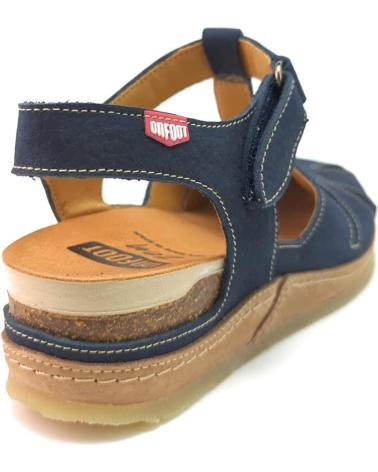 Sandalias de Mujer ON FOOT CYNARA 241 PIEL AZUL
