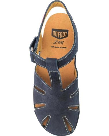 Sandalias de Mujer ON FOOT CYNARA 241 PIEL AZUL