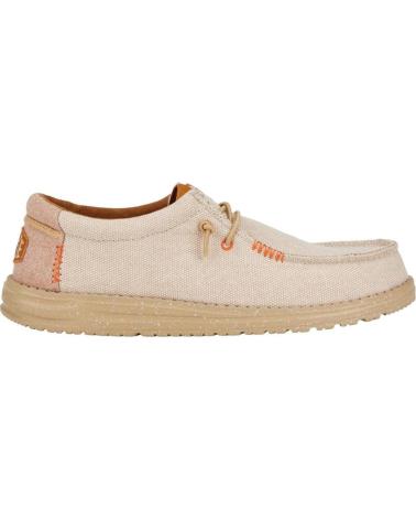 Deportivas de Hombre hey dude WALLY COASTLINE JUTE BEIG BEIG