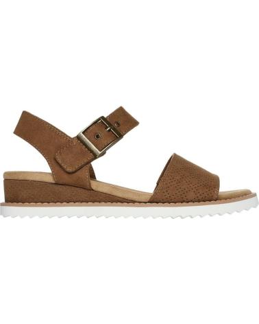 Woman Sandals skechers DESERT KISS SERENDIPITOUS MARRON MARRON