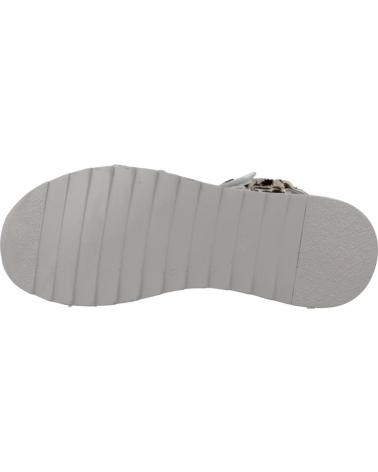 Sandalias de Mujer CETTI 1316 PIEL BLANCA-LEO BLANCO